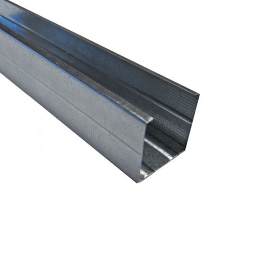 Knauf Alçıpan Duvar C75 Profili 0,50mm 3mt Knauf Alçıpan Duvar C75 Profili 0,50mm 3mt